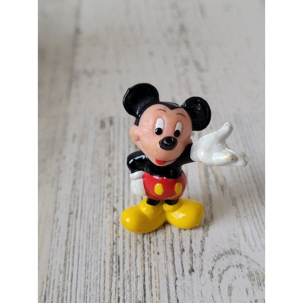 Miniature Mickey Mouse Point Applause toy figure